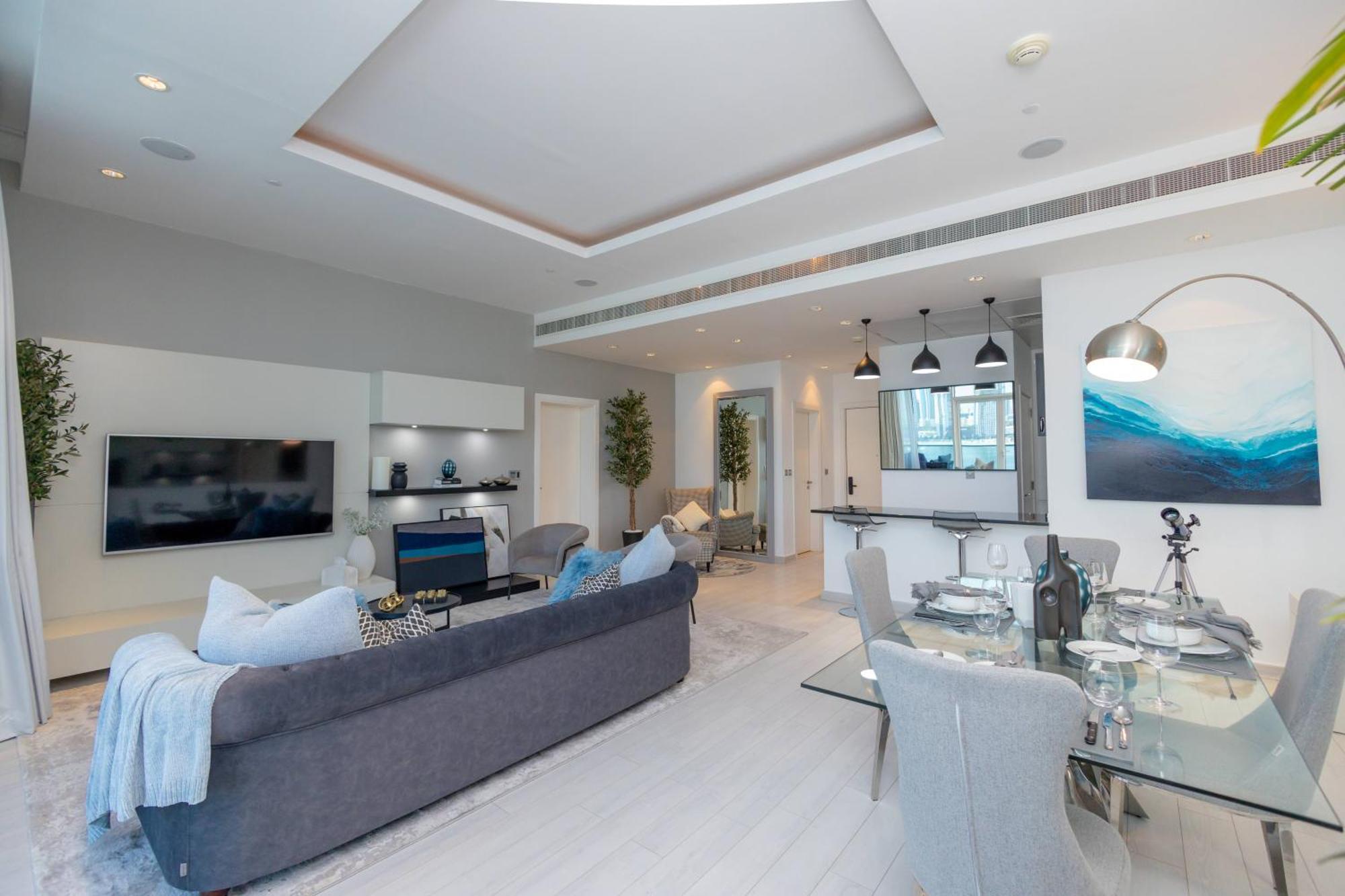 Oceana Residences, The Palm Jumeirah - Mint Stay Дубай Екстериор снимка