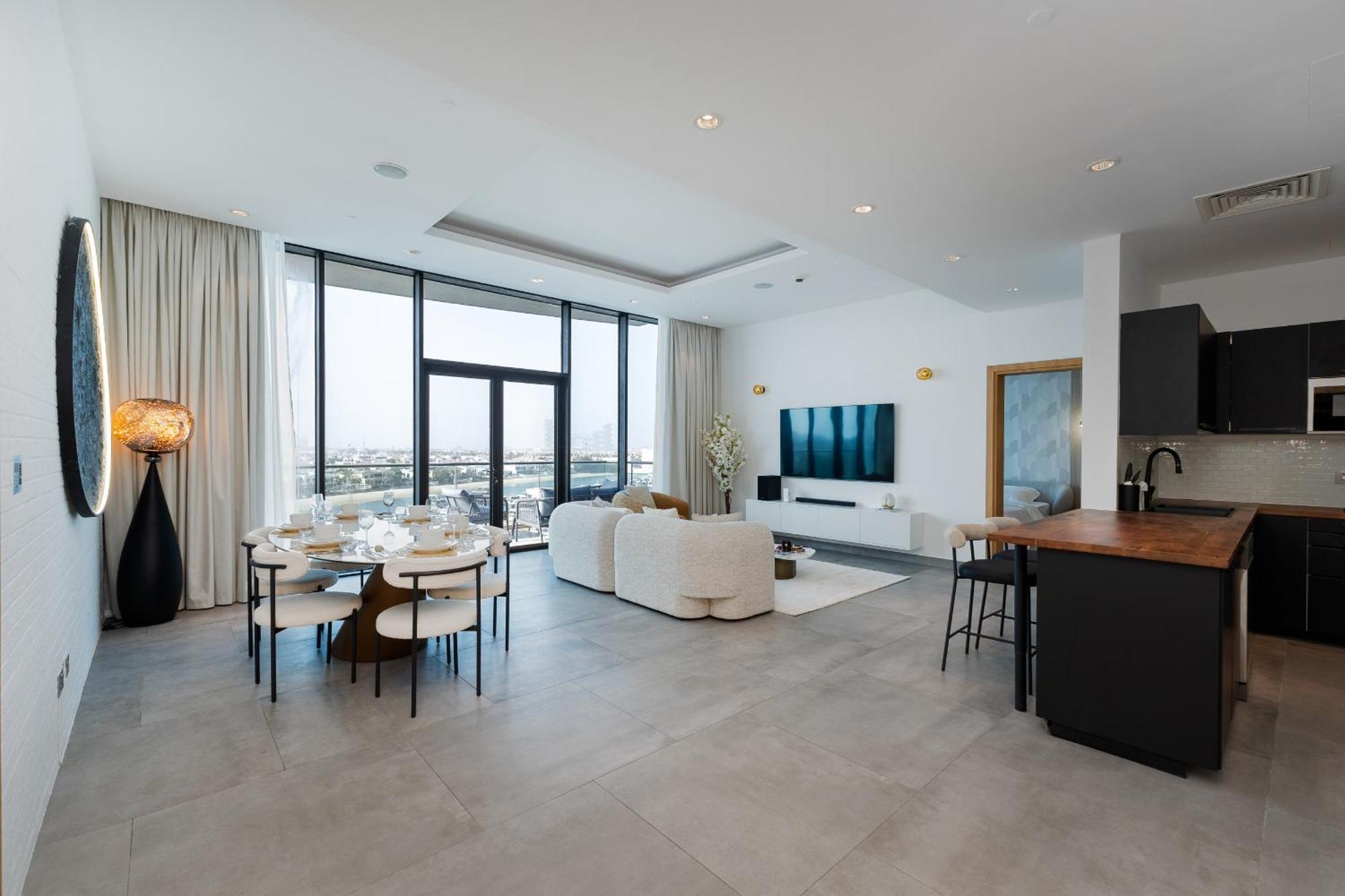 Oceana Residences, The Palm Jumeirah - Mint Stay Дубай Екстериор снимка