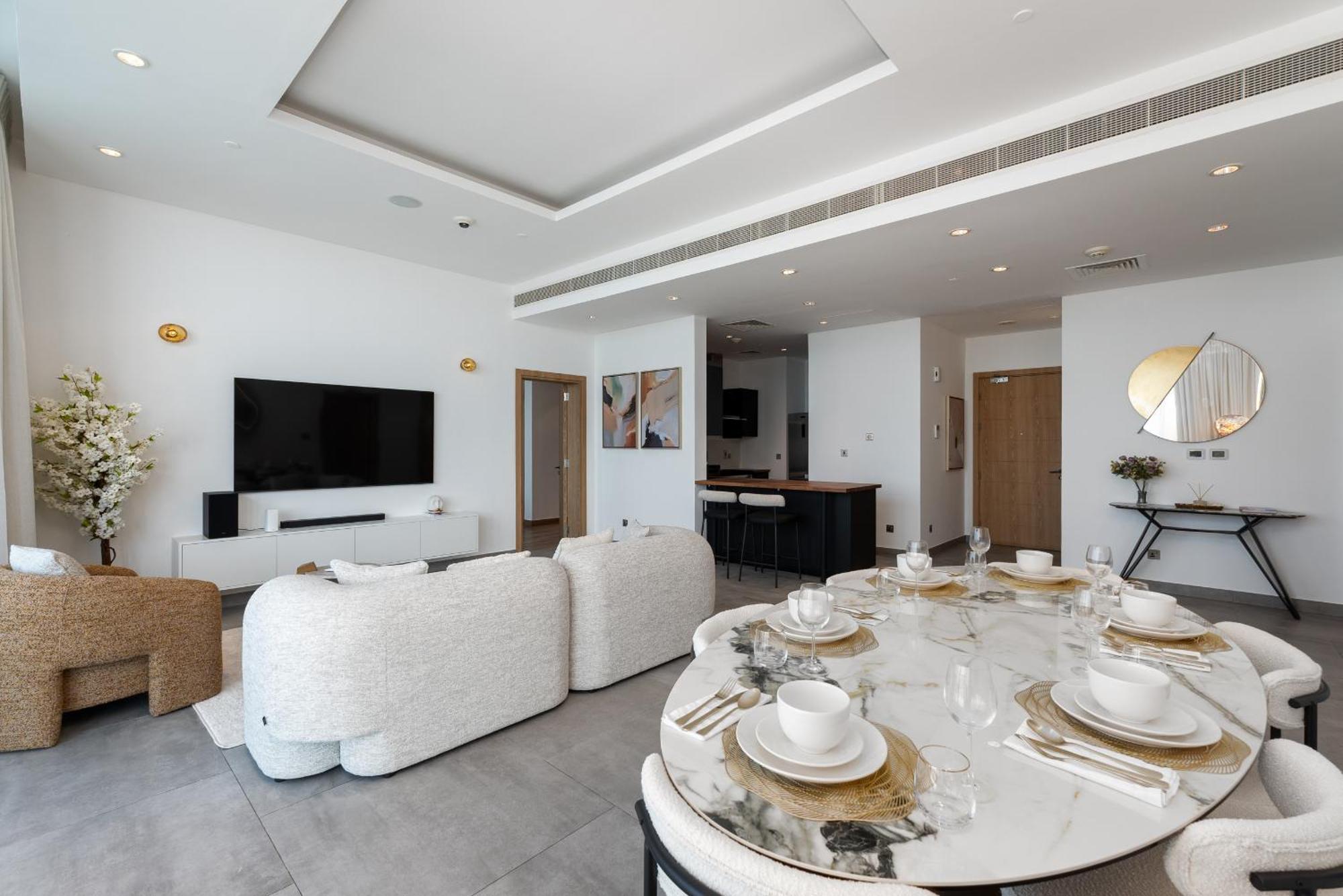 Oceana Residences, The Palm Jumeirah - Mint Stay Дубай Екстериор снимка