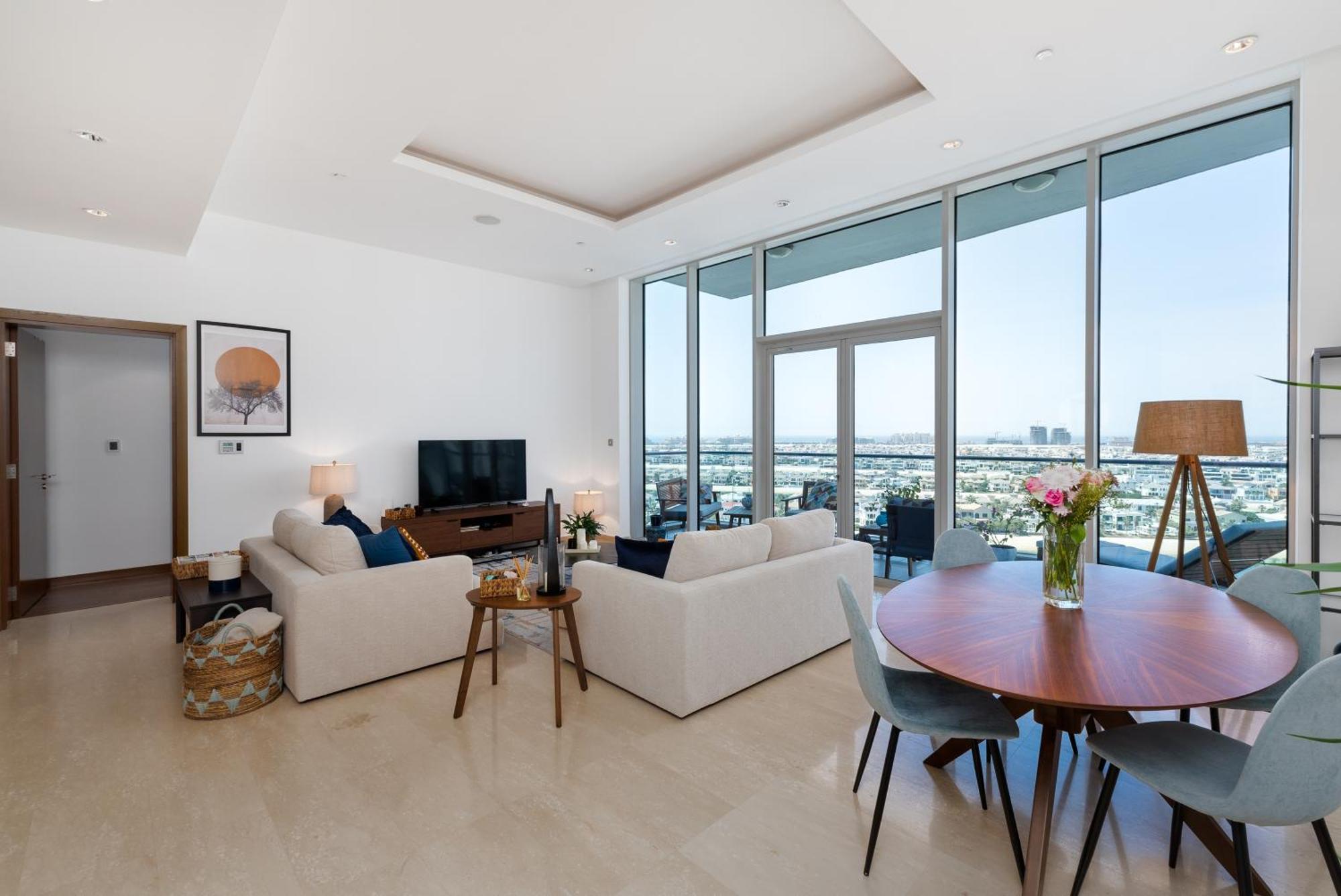 Oceana Residences, The Palm Jumeirah - Mint Stay Дубай Екстериор снимка
